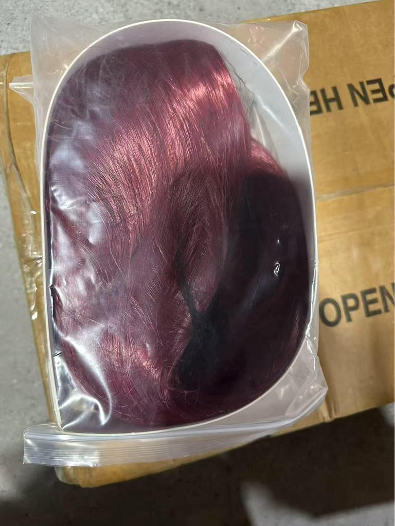 European & American Fashion Straight Hair Wig - Hot Selling Front Lace Middle Part Full Head Cover Available