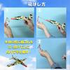 High-Flying Glider Set: Assembly Required, Airplane with Propeller, Hand-Launched, Horizontal Flight, Lightweight, Outdoor Toy (2 Jumbo Gliders, 2
