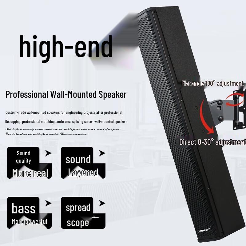 SHILE AV2011D+BX408 Professional Conference Audio System CN Plug (adapter Included)