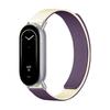 Bracelet de Montre Magnétique en Silicone Texture Litchi Bicolore Pour Xiaomi Smart Band 11/10/9/8, Bracelet de Remplacement Réglable
