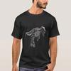 T Rex Skeleton Dinosaurs Bones Shirt Vintage Stretched Designer Clothes Streetwear Casual Unisex Comfortable Fashion