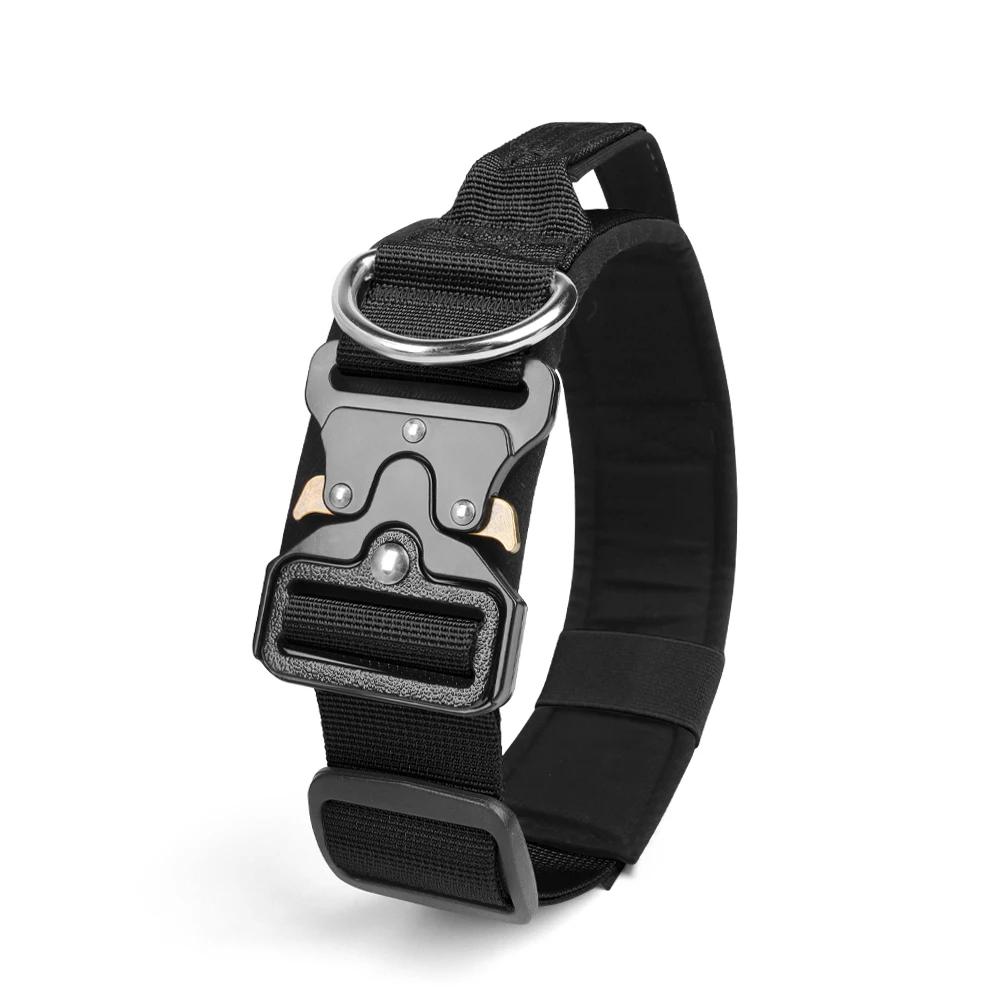 High Quality Big Dog Collars with Metal Buckle Handheld Pet Collar for Medium Large Dogs German Shepherd mascotas Accessories