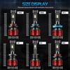 9006 H11 LED Headlights High Low Beam 24000LM 6000K White Bright 3570 CSP Chip Turbo Fan Auto HeadLamps