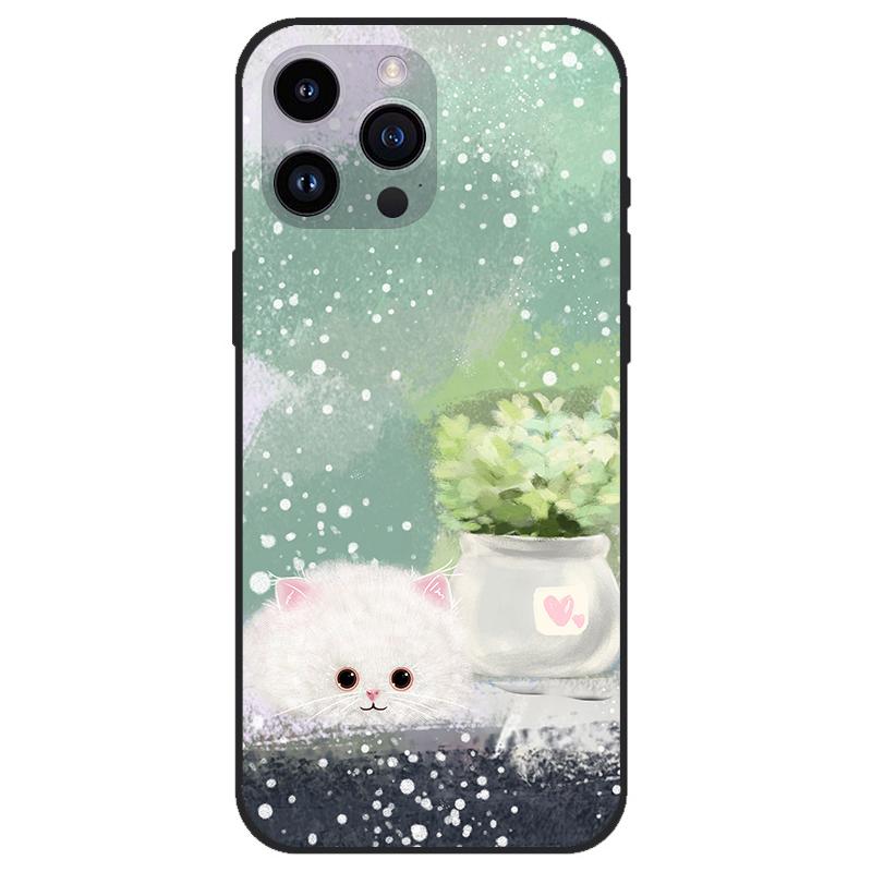 Cases For Apple iPhone15/15Pro/15Plus/15Max Unique Design Soft Silicone black Anti Drop Phone Cover For iPhone 15 Pro max