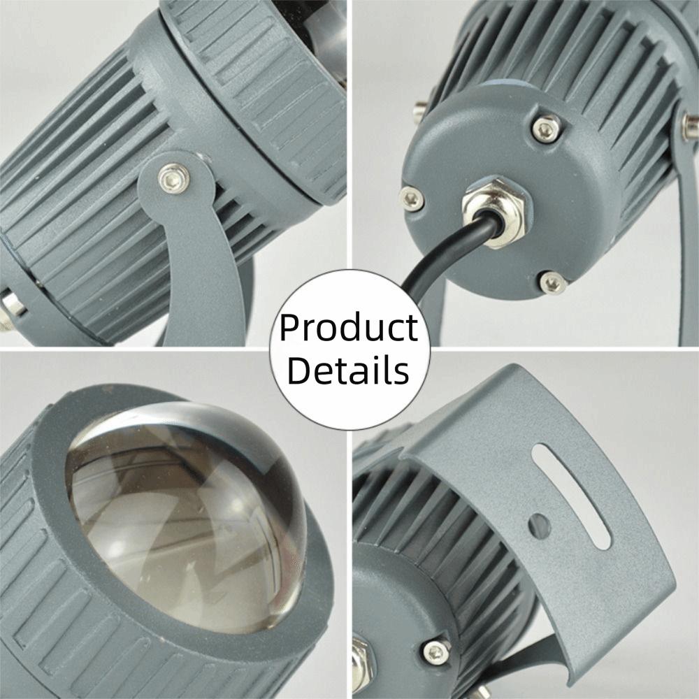 10W LED Outdoor Wall Spotlights Red Green Blue IP67 Waterproof Outdoor LED Garden Wall Spotlights Waterproof IP66