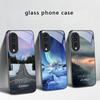 Lake Aurora Ice Surface For Honor X5 Plus X30 X9c Smart X5b X9a X30 Max X50i 30 Pro 50 Pro 70 90 Smart 200 Lite Glass Phone Case