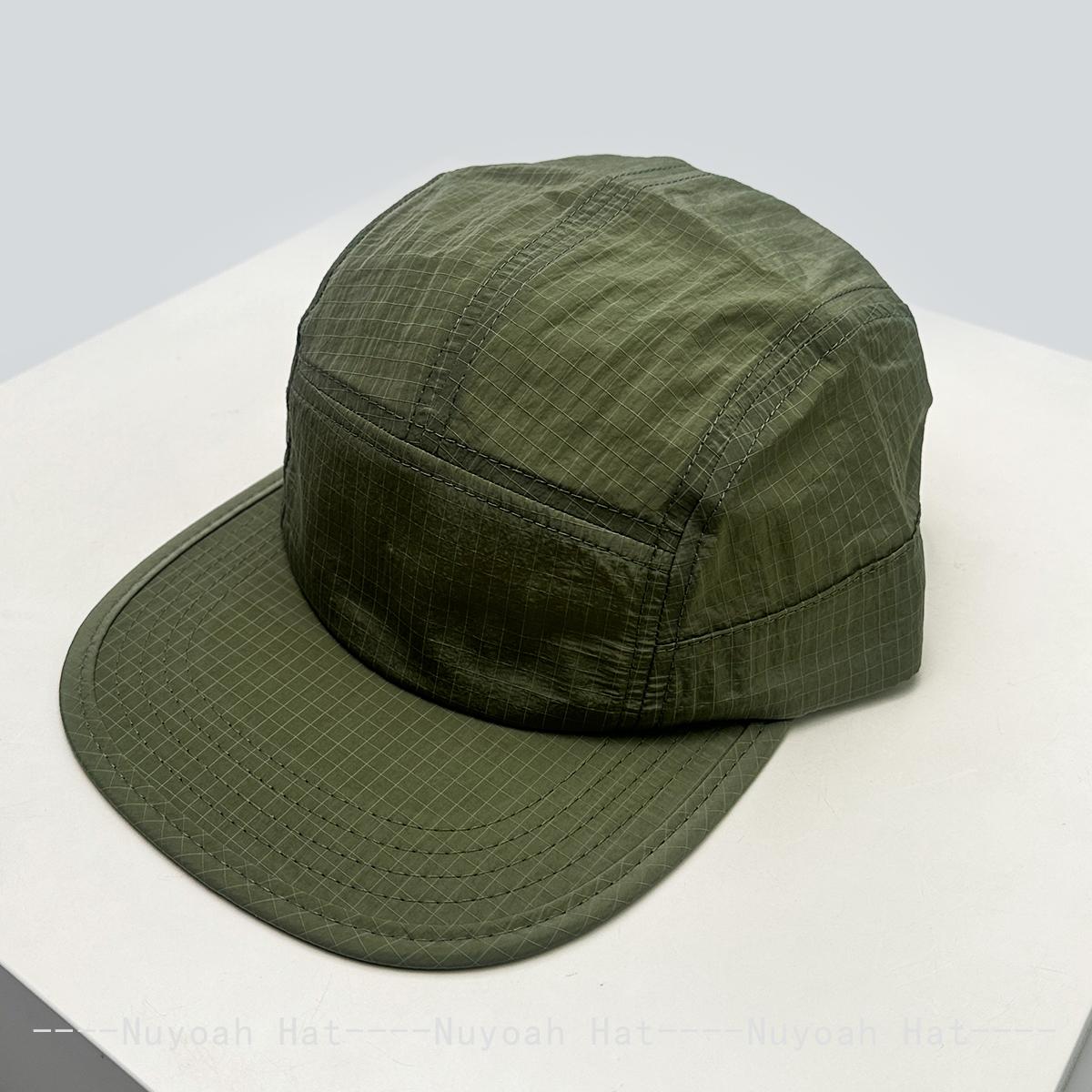 Neue Herren Damen Schnelltrocknend Buchstaben Uni Klein kariert Baseballkappen Sonnenschutz Outdoor Vielseitig Lässig Schirmmützen Mode Persönlich 52-60cm gray
