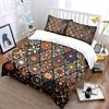 Colorful Geometric Floral Pattern Bedding Bedding set (1 duvet cover, 2 pillowcases, duvet not included)