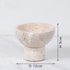 Natural Marble Storage Tray, Circular Fruit Tray, Living Room Desktop Container, Snacks, Small Accessories, Kitchen Organizer
