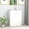 vidaXL Sideboard White 60x30x75 Cm Wood-based Material