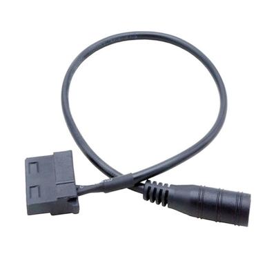 PVC Computer Fan Power Converter Cable 55x21mm To 4Pin Port For Multiple Device Compatibility Cord