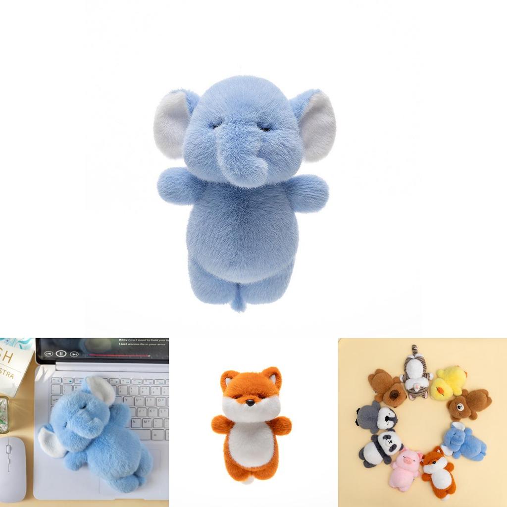 Cat Plush Wrist Rest Pad With Soft Pp Cotton For Office Comfort And Gift