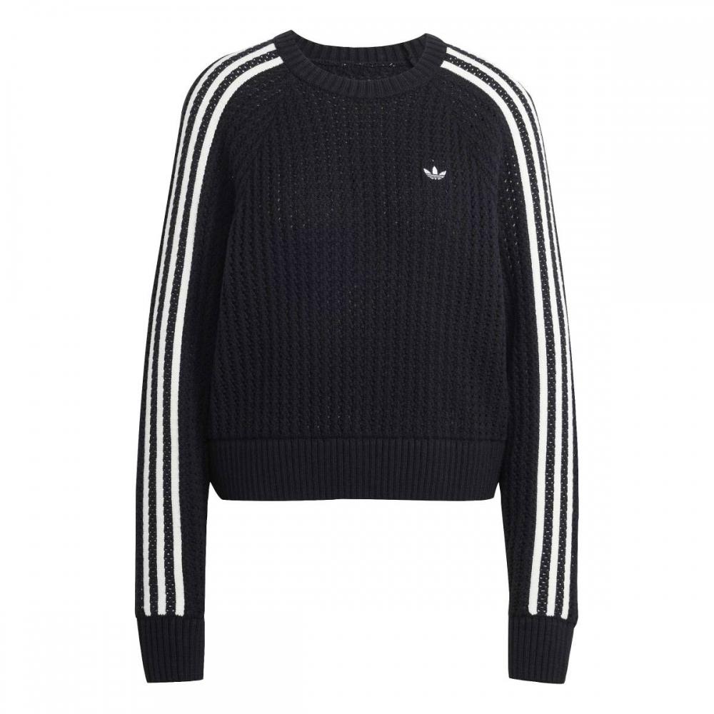 Adidas Women S Knitted Crew SweatShirt Jd0905 Cute Knit