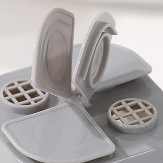 Seasoning Box Wide Application 4 in 1 PP 4 Compartment Mouldproof