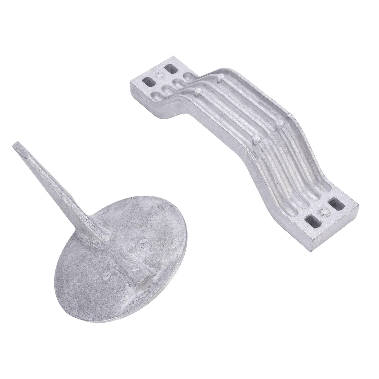Aluminum Anode Kit 6G5 45251 01 Transom Bracket Anode Trim Tab Skeg Anode Replacement for 150 225 Horsepower Outboard