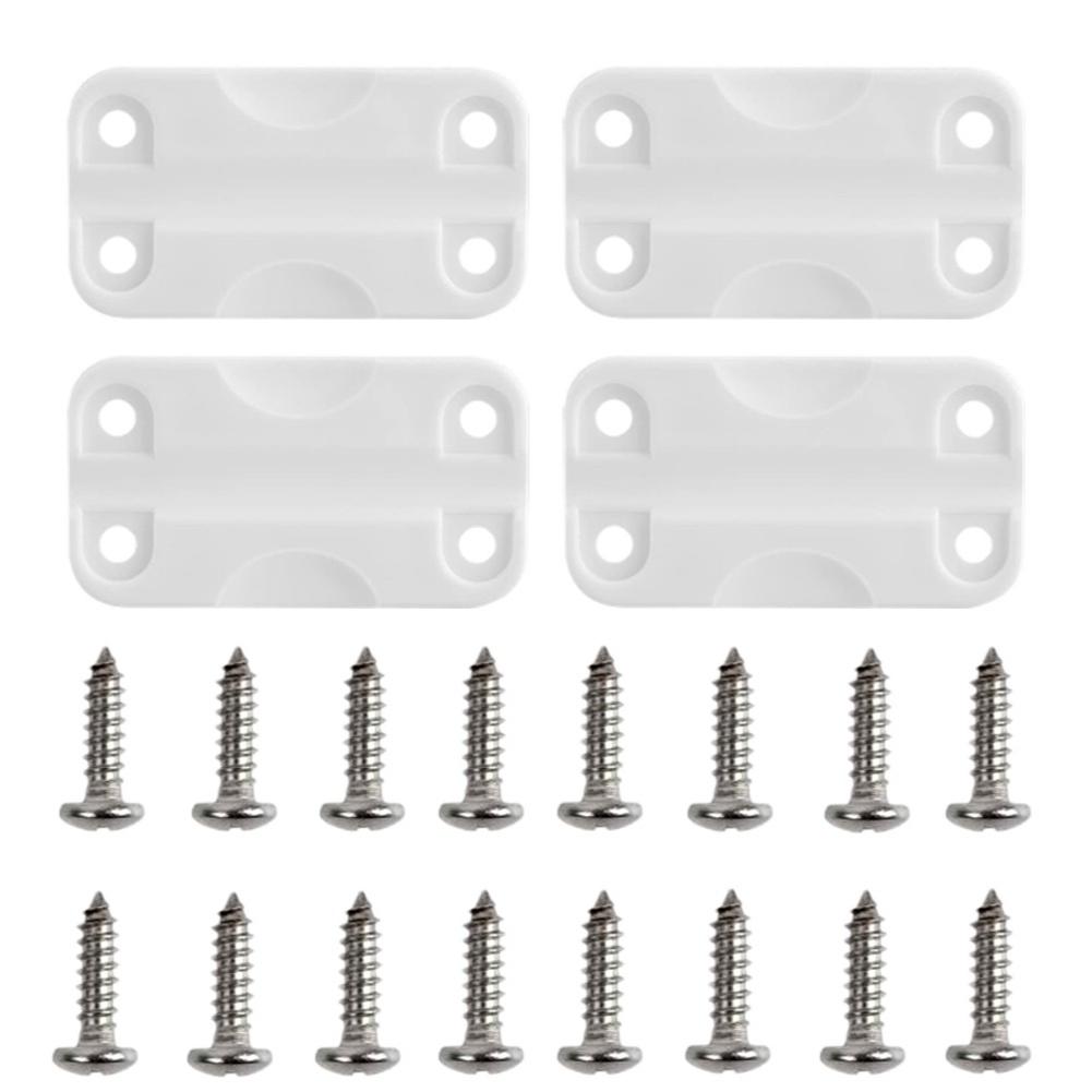 Cooler Replacement Hinges & Screws Set For Igloo Quick Installation Fits For 50-165 Qt Hinge Coolers Repair Accessories