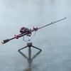 360 Degree  Adjustable Ice Fishing Rod Rack Multi-Functional Folding Fishing Rod Stand Aluminum Alloy Ice Pole Holder Ice Fishing