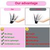 Wispy DIY Eyelash Extension Kit Selvpåføring DIY at Home Lash Remover for nybegynnere