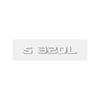 Mercedes Car Body Stickers: S350L, S400L, S500L, S600L Emblems, Rear V12 Tail Marks, Side Badges