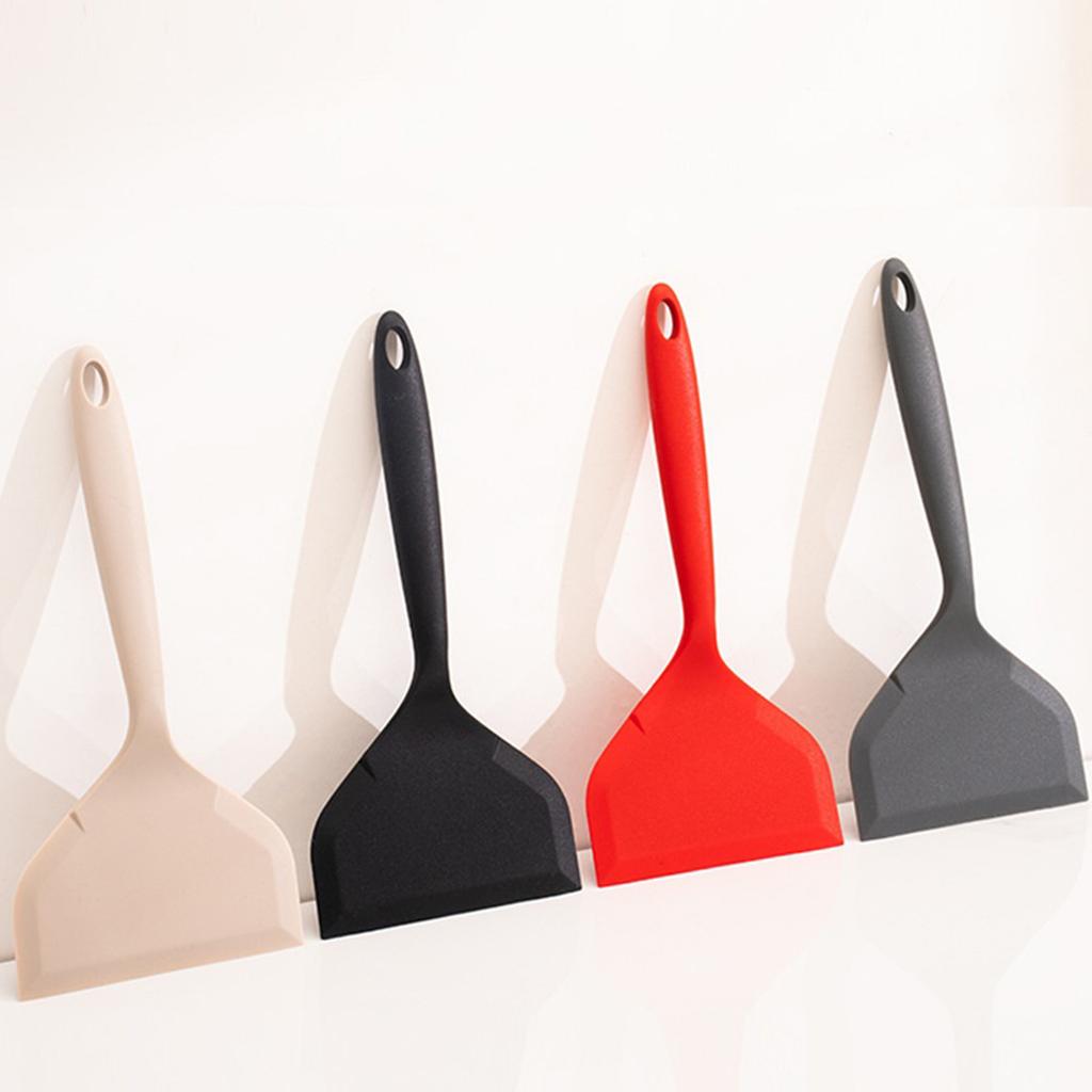 Food Grade Silicone Turner With Wide Mouth Perfect For Steak And Baking Utensils Heat Resistant Flipping Tool