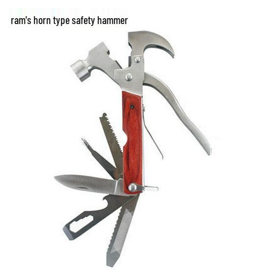 16-in-1 Multifunctional Car Safety Hammer and Axe for Outdoor Emergencies