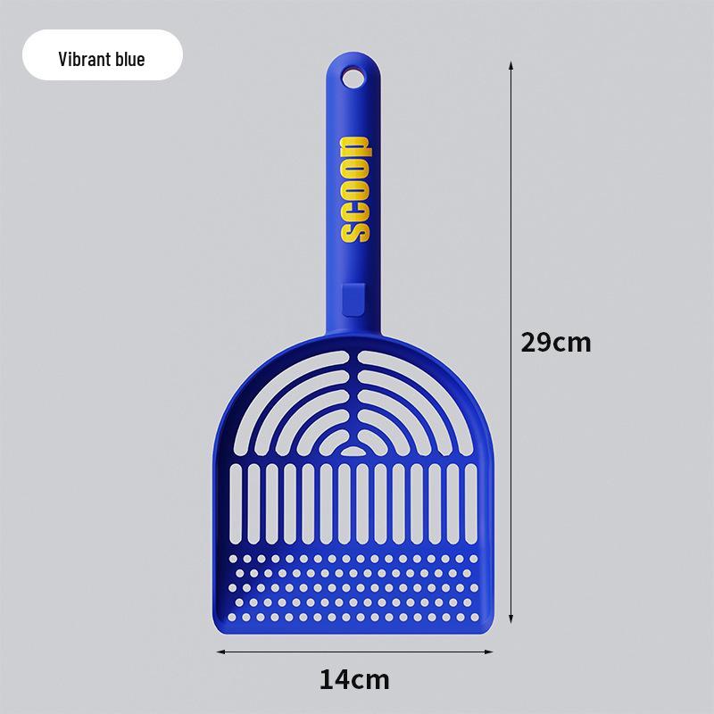 Large Bentonite Tofu Cat Litter Scoop with Fine Pore for Mineral Sand 29*14*5