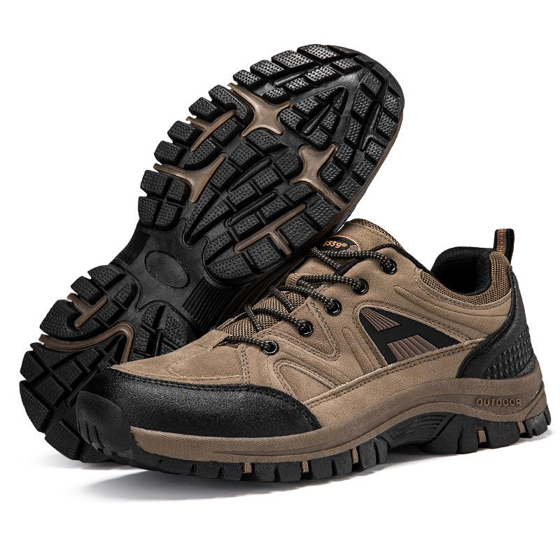 Men Hiking Shoes Trekking Breathable Outdoor Sneakers Climbing Training Non-slip Sports Shoes Camping Trail Jogging Shoes