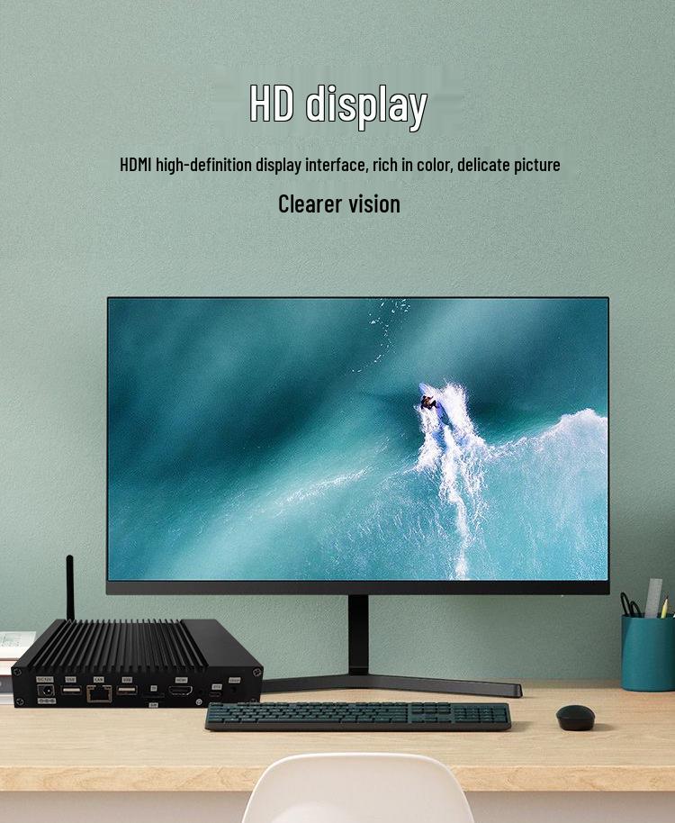 Android RK3288 Industrial Mini PC with 4K Video and Embedded 4G for Paperless Conferences