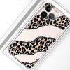 Soft Phone Cover Case for iPhone 17 Pro Max 14 Plus 7 8 XR 11 12 Mini 16 XS Max Air 13 Pro 15 Minimalist Leopard Print