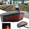 Motorrad Licht Stopp Rücklicht 12V Rot Hinten Lampe Bremse Taillgiht für ATV Off-road Motorrad Rücklicht Rot