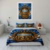 Majestic golden emblem Bedding sets Duvet cover sets Duvet covers Pillowcases(1*Duvet Cover 2*Pillowcases without duvet insert)