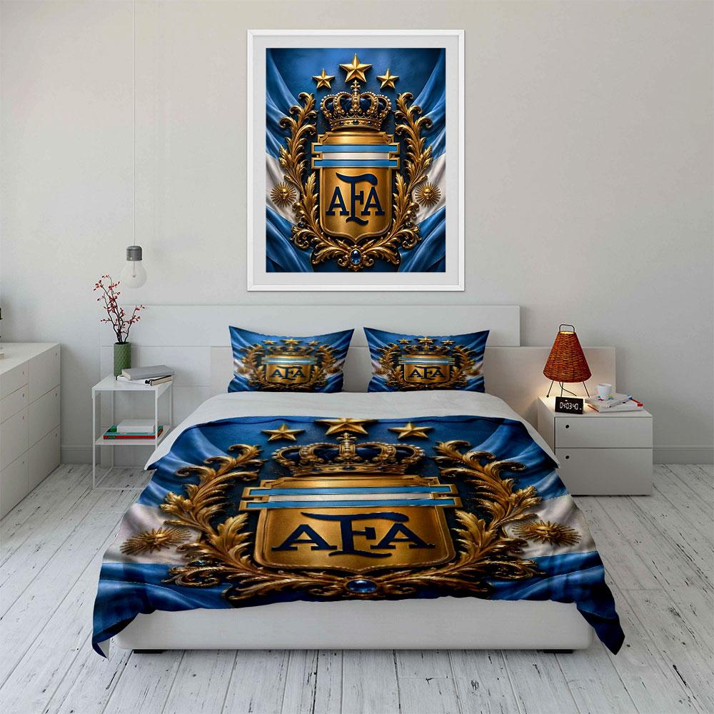 Majestic golden emblem Bedding sets Duvet cover sets Duvet covers Pillowcases(1*Duvet Cover 2*Pillowcases without duvet insert)