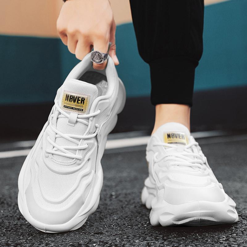 Модные массивные туфли мужские кроссовки модные брендовые мужские вулканизированные туфли — фото 4