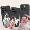 For Honor X6c Case New Fashion Cartoon Luxury Girly Painting Funda For Huawei Honor X6C X6 C X 6C Cover Matte Liquid Silicone