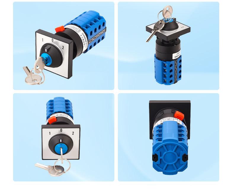 Zhuochao SZW26-20C/D404.4Y Lockable Single Hole Rotary Switch