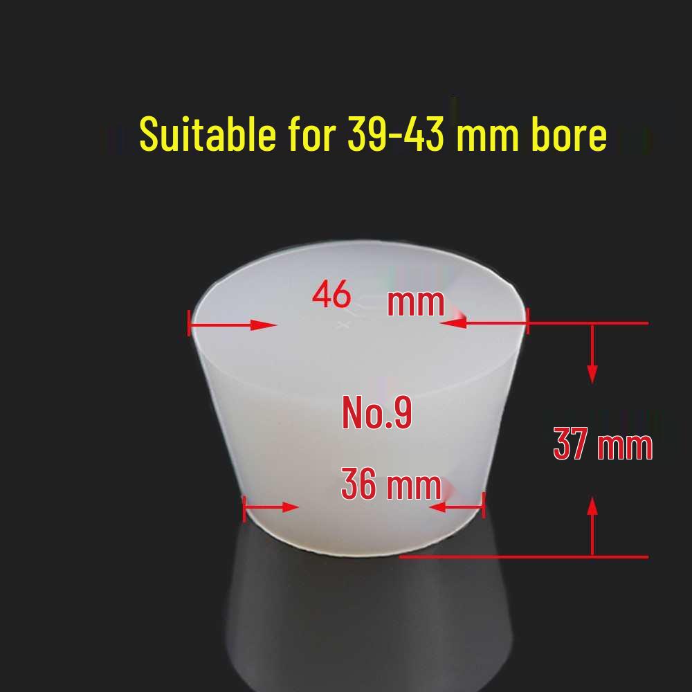 Silicone Rubber Seal Plug for Test Tubes & Drains with Hole