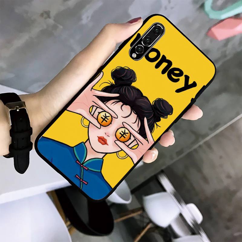 Cooles Mädchen Handyhülle Für Huawei G7 G8 P7 P8 P9 P10 P20 P30 Lite Mini Pro P Smart Plus Hülle Fundas