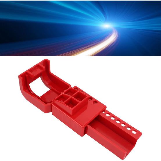 Ball Valve Lockout Adjustable High Strength Heat Valve Safety Lock for 8mm to 45mm Valve Handles for Chemical Industry