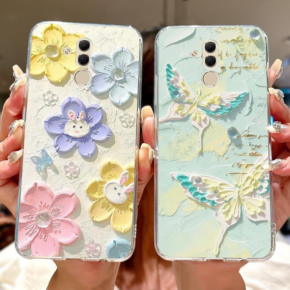 For Huawei Mate 20 Lite Case SNE-AL00 SNE-LX1 Popular Painted Cover Soft Slim Phone Case For Huawei Mate 20 Pro Mate20 Lite Bags