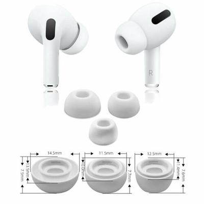 1 Pairs Silicone Eartips Earbuds Cover For Airpods Pro Silicone Headset Cover For Airpods Pro 2