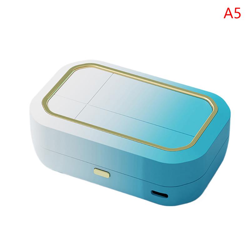 Contact Lens Ultrasonic Cleaning Machine 49000Hz High Frequency Vibration Timing Rechargeable Cleaner Contact Lens Remover Tool