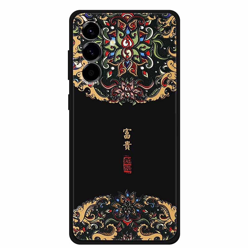 For Samsung Galaxy A37 A57 A17 5G Case Shockproof 3D Relief Emboss Luxury Soft Silicone Cases Cover for Samsung A57 A17 A37 5G