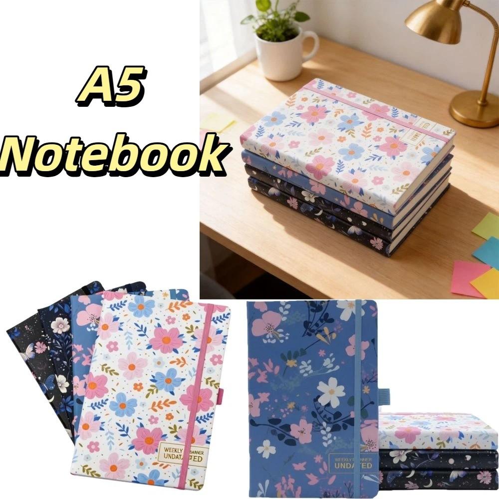 High-Quality Paper Weekly Planner Notebook A5 Size Customizable Notebook  Office Use
