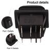 Momentary Polarity Reverse Switch Linear Actuator 6 Pin Rocker Switch 3 Position Locking ON-OFF-ON DSDT