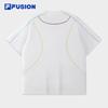 Fila FUSION Fila Unisex Quick-Dry Knit Short Sleeve T-Shirt