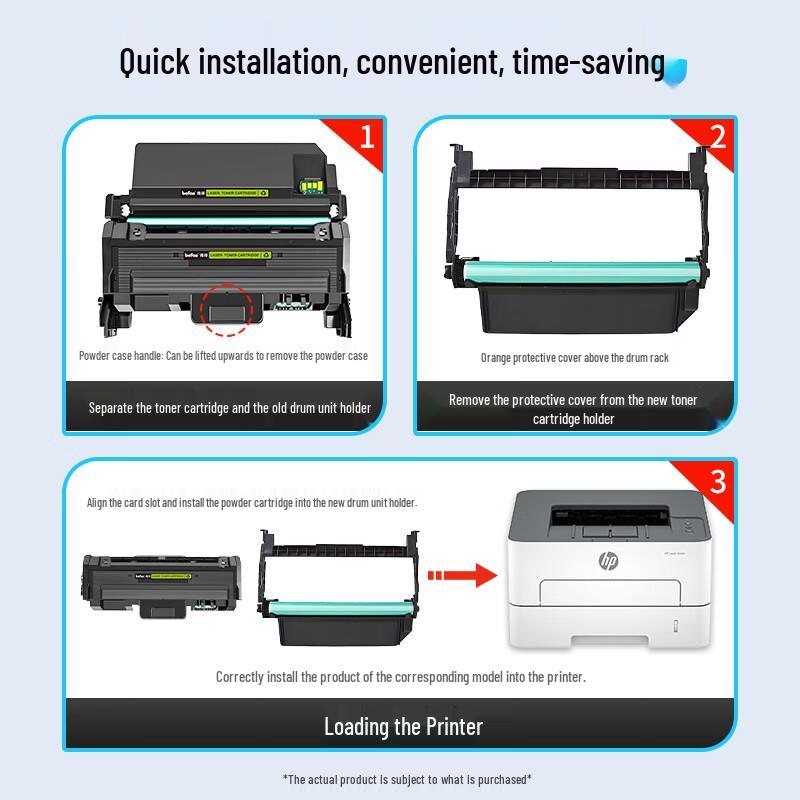 befon Compatible Black Toner & Drum Units for HP Laser Printers