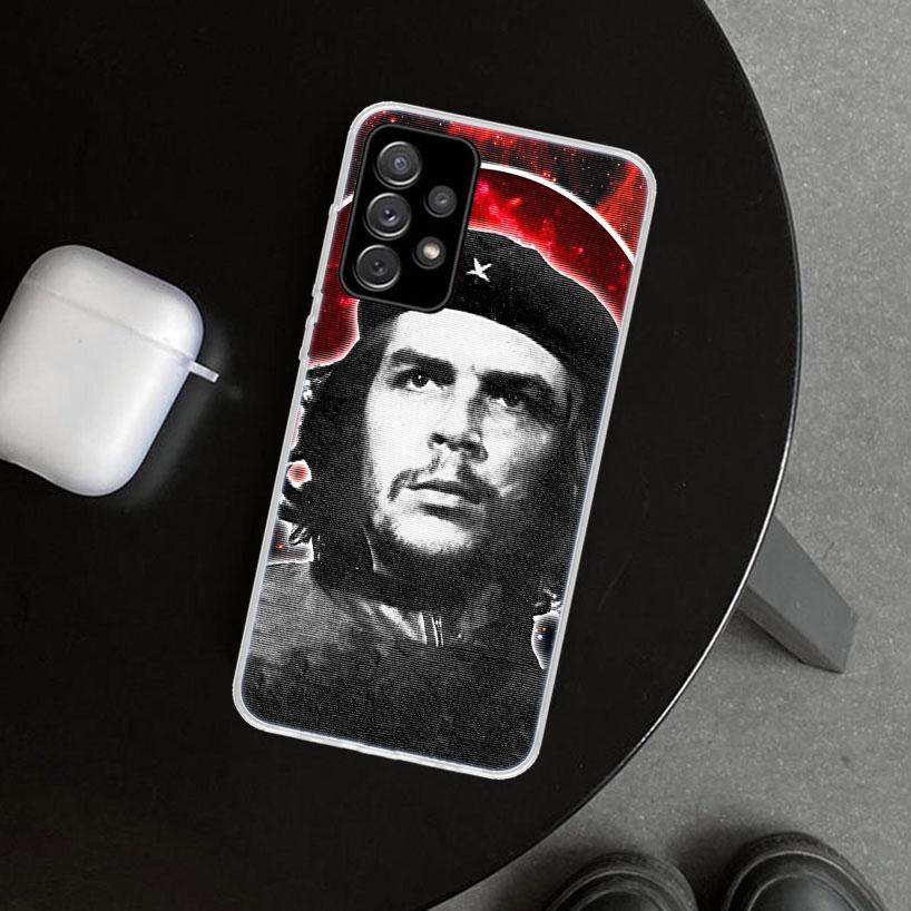 Che Guevara Cigarett Phone Case for Samsung Galaxy A17 A16 A26 A36 A56 A57 A37 A15 A25 A35 A55 A14 A24 A34 A54 A13 A23 A33 A53 G