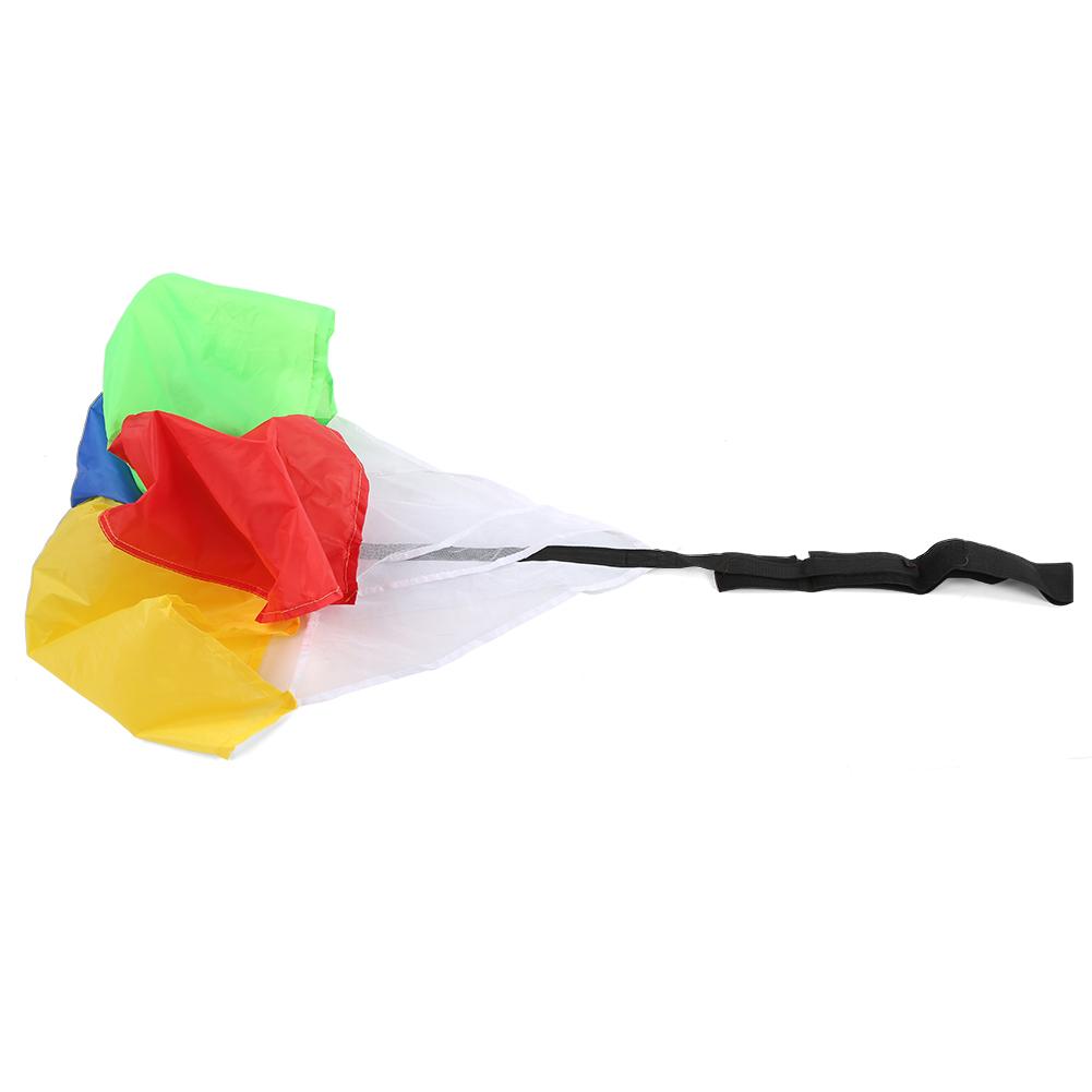 Children Colorful Resistance Umbrella Safe NonToxic Physical Training Running Parachute
