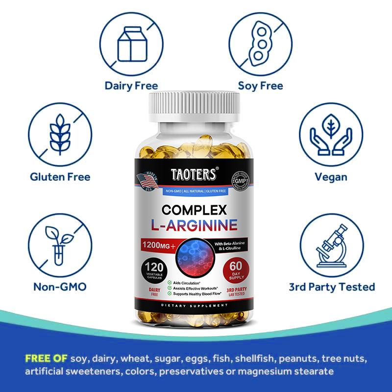 Taoters composite capsules enhance endurance by 120 capsules