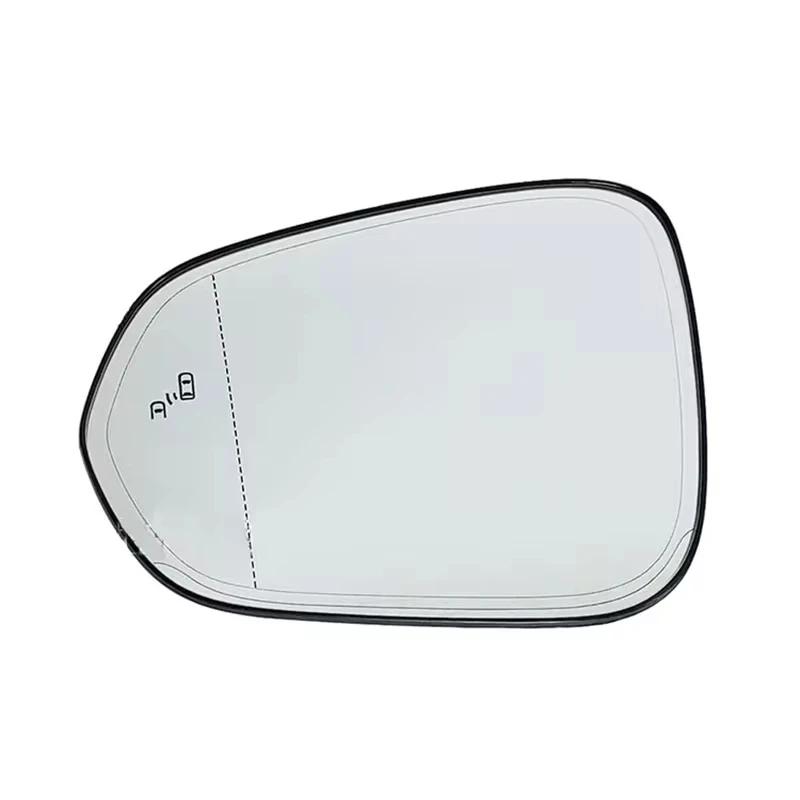 Car Rear Blind Spot Heated Mirror Glass Cover Frame Turn Signal Light Bottom for Lexus RX 2016 2017 2018 NX 2015-